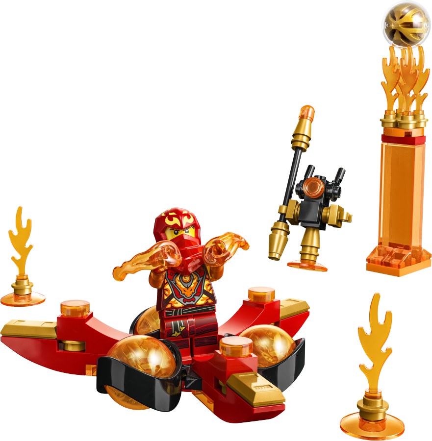 LEGO NINJAGO Smocza moc Kaia — salto spinjitzu 71777