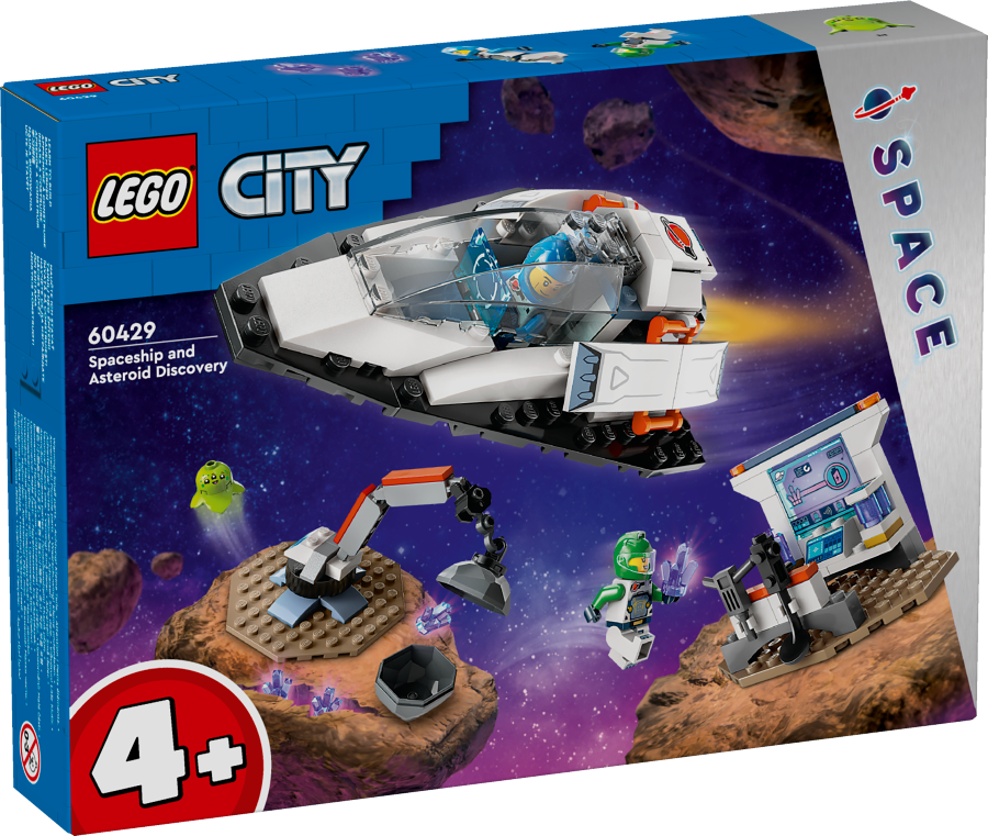 LEGO CITY Statek kosmiczny i odkrywanie asteroidy 60429