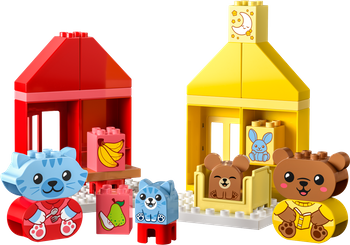 LEGO DUPLO Codzienne czynności — jedzenie i pora snu 10414