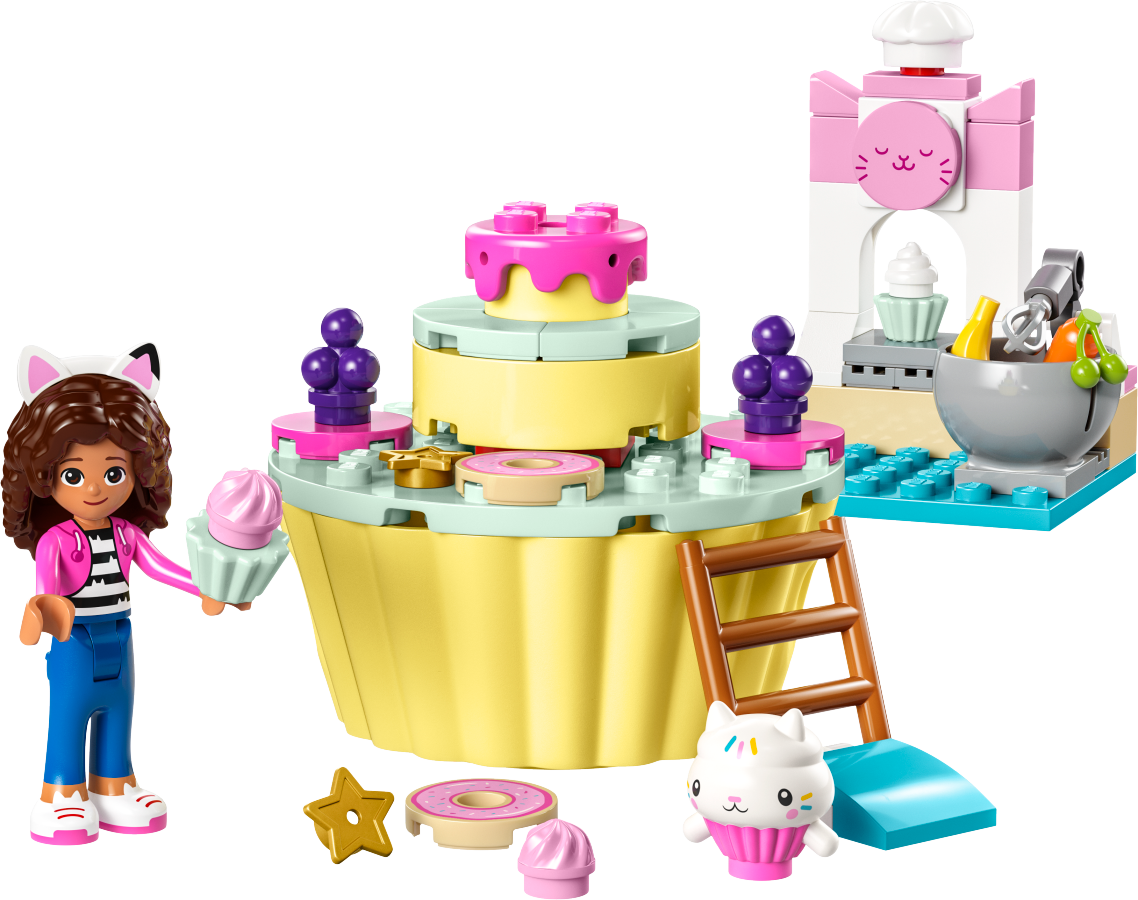 LEGO Gabby's Dollhouse Pieczenie tortu z Łakotkiem 10785