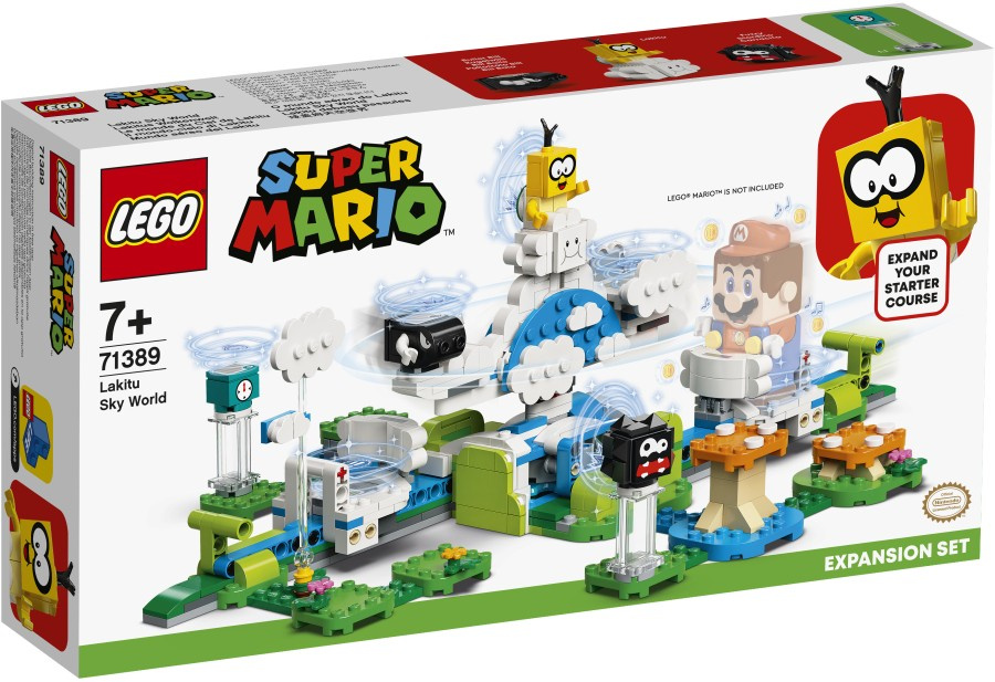 LEGO SUPER MARIO  Podniebny świat Lakitu - zestaw uzupełniający 71389