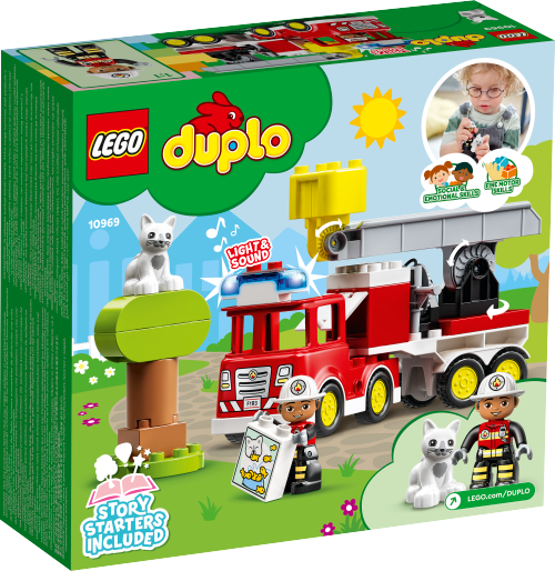 LEGO DUPLO Wóz strażacki 10969