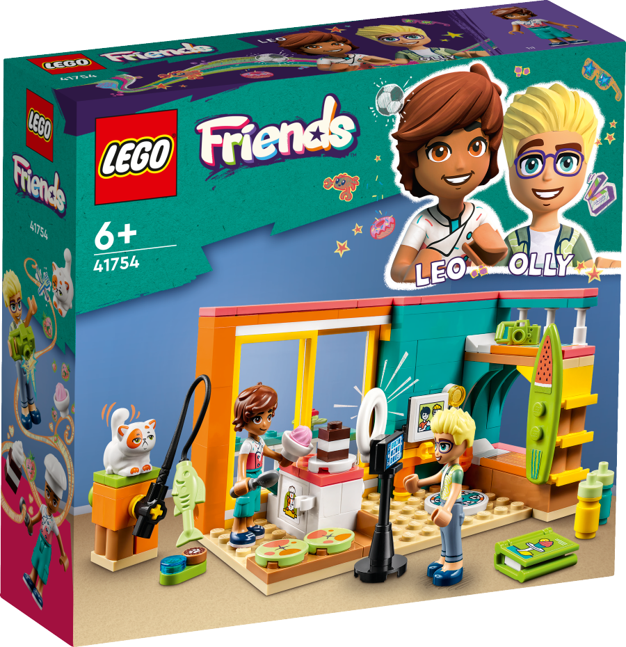 LEGO FRIENDS Pokój Leo 41754