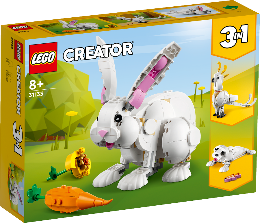 LEGO CREATOR Biały królik 31133