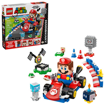 Lego Super Mario 72043 Mario Kart Interaktywna figurka LEGO Mario i Standardt
