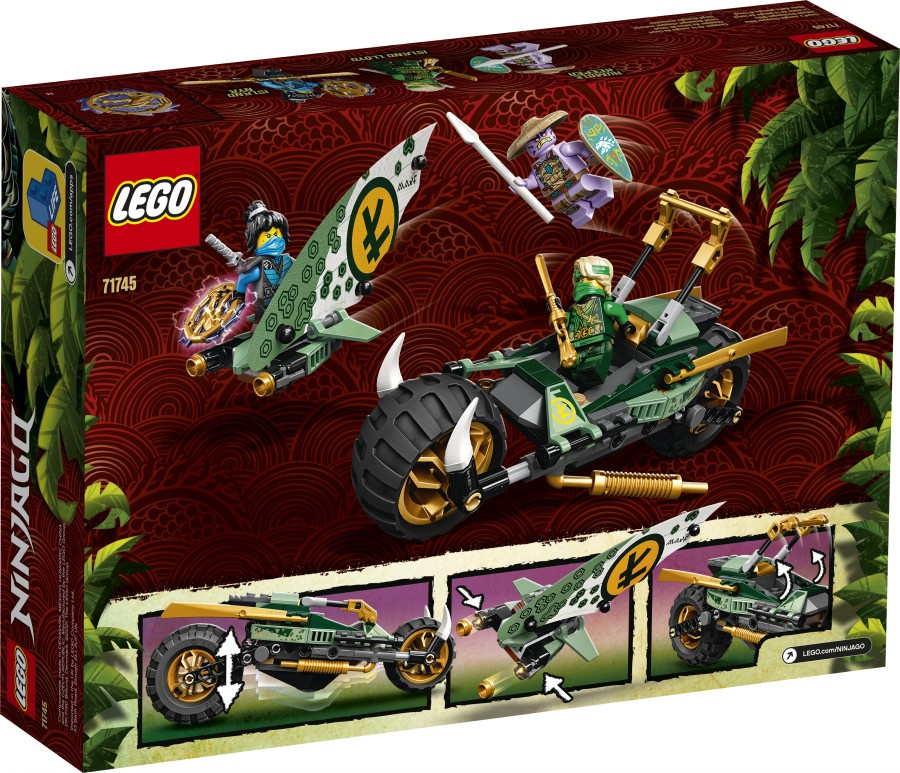 LEGO NINJAGO  Dżunglowy chopper Lloyda 71745
