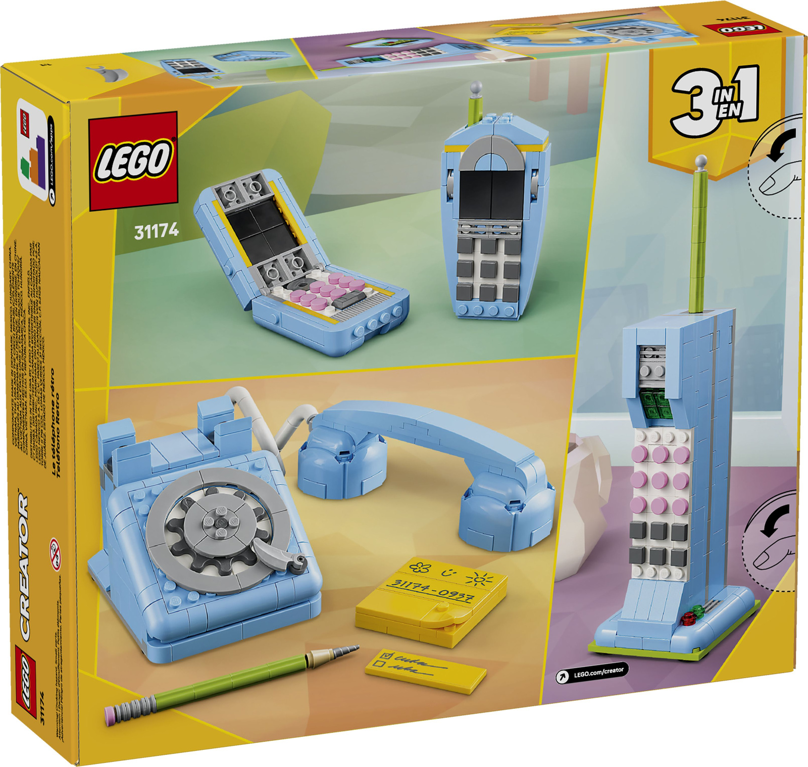 Lego Creator 31174 Telefon w stylu retro