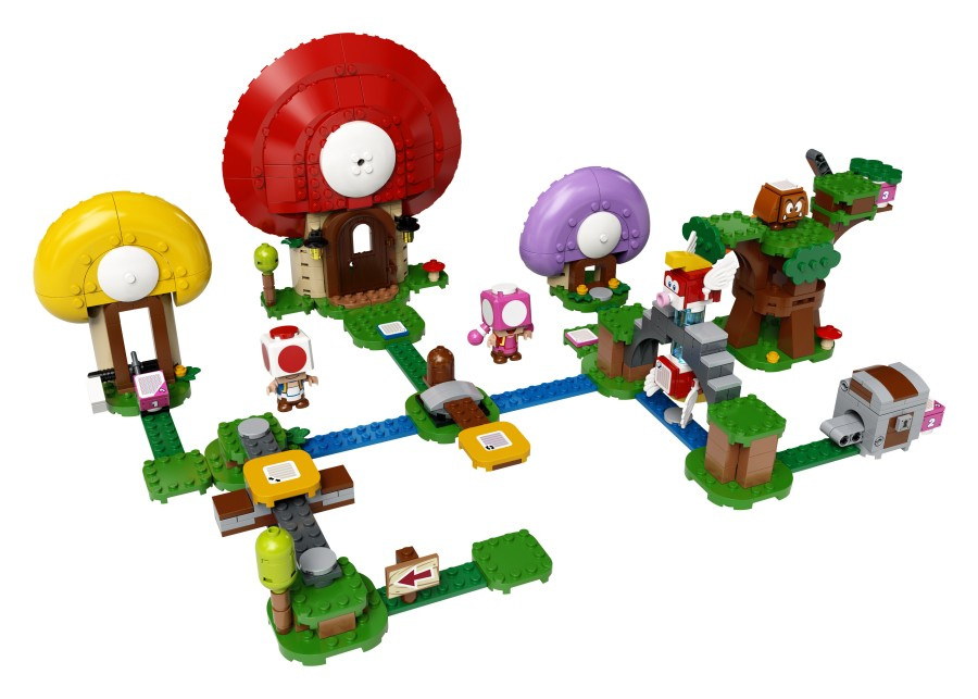 LEGO SUPER MARIO  Toad szuka skarbu — zestaw rozszerzony 71368