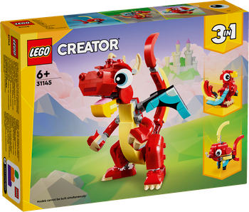 LEGO CREATOR Czerwony smok 31145