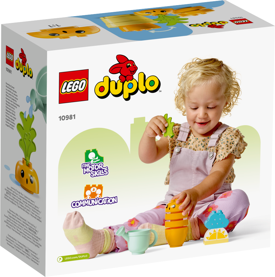 LEGO DUPLO Rosnąca marchewka 10981