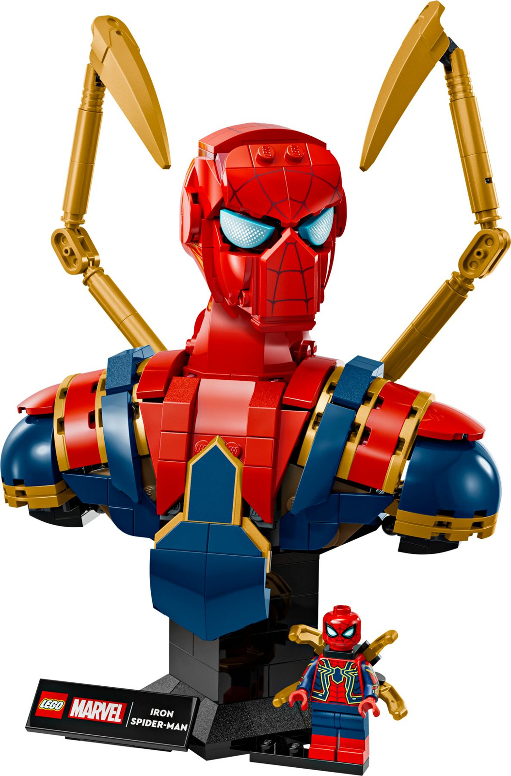 Lego Super Heroes 76326 Popiersie Iron Spider-Mana