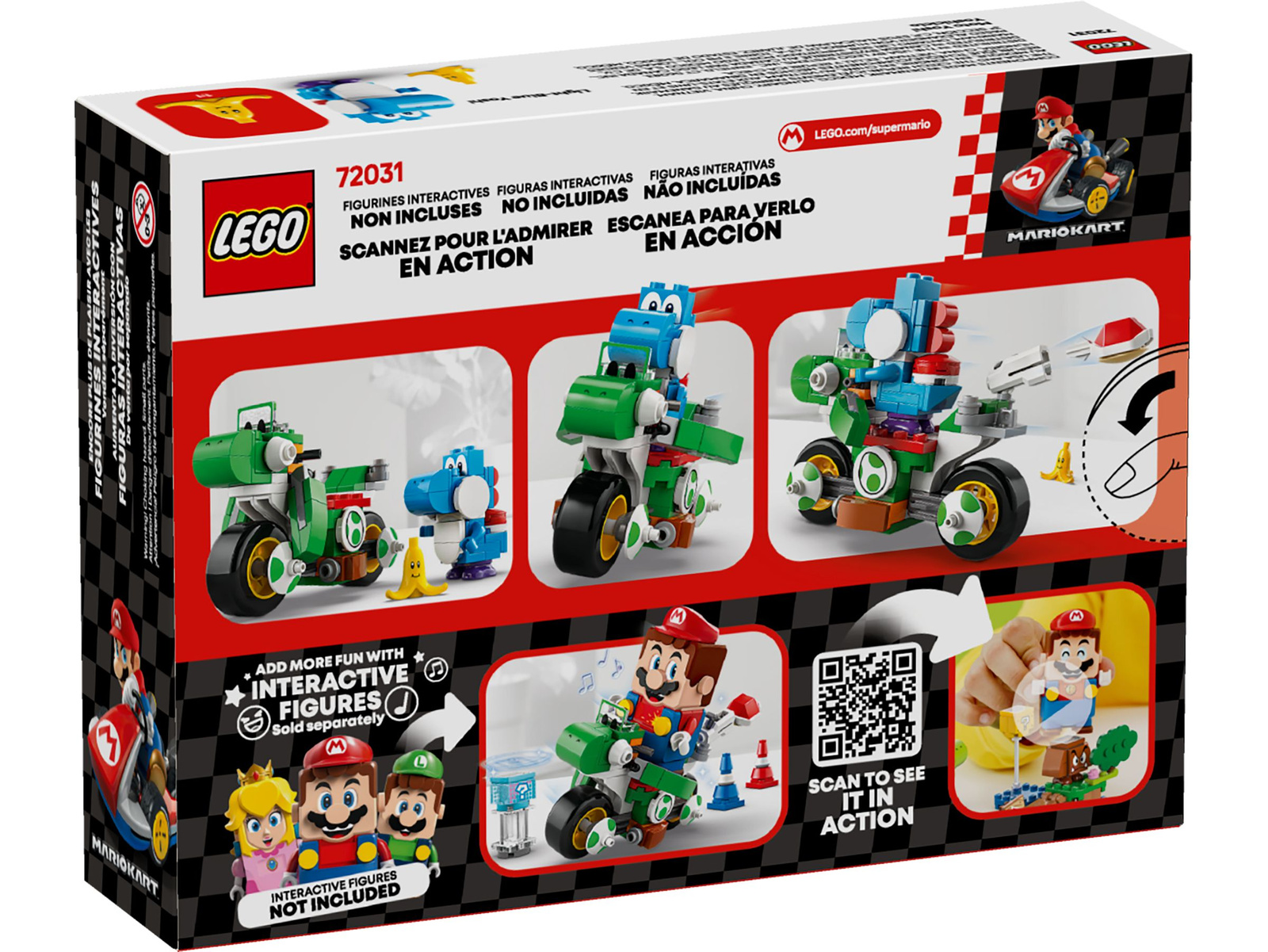 Lego Super Mario 72031 Mario Kart - Yoshi Bike