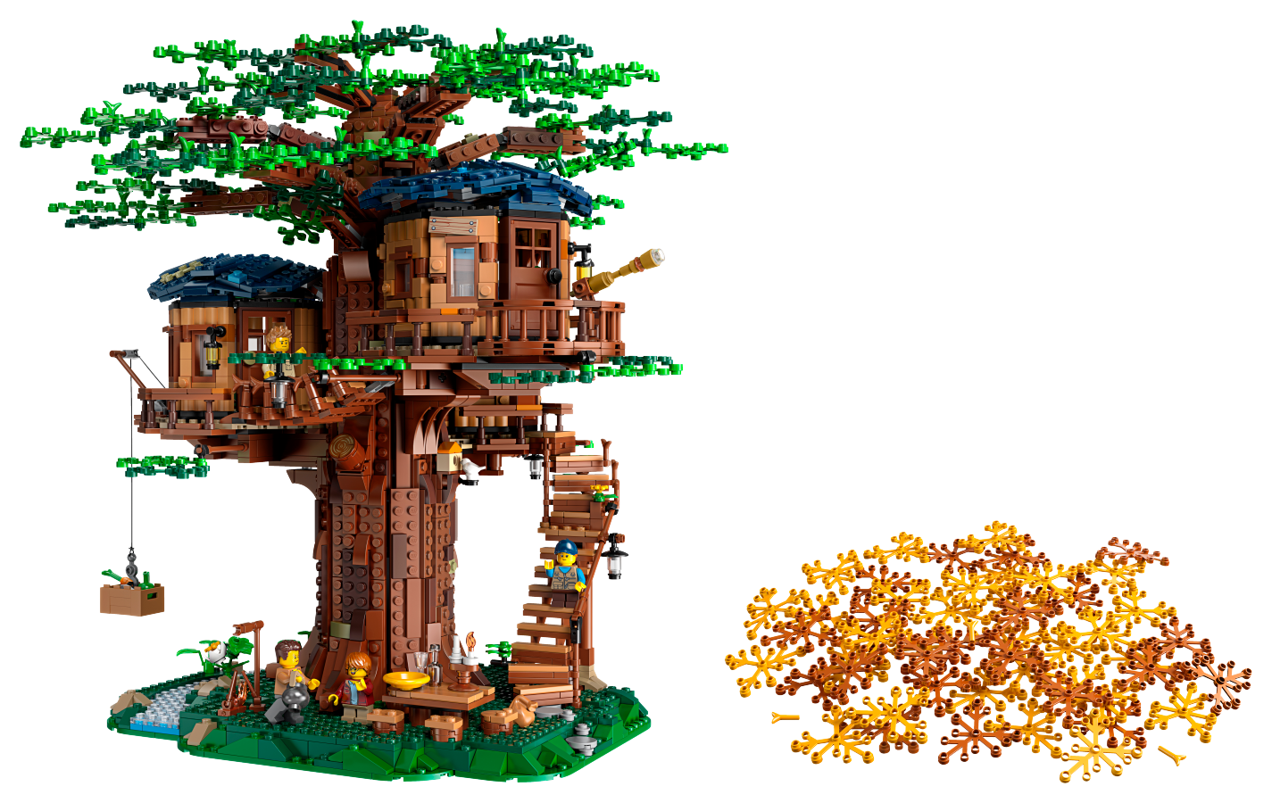 LEGO IDEAS Domek na drzewie 21318