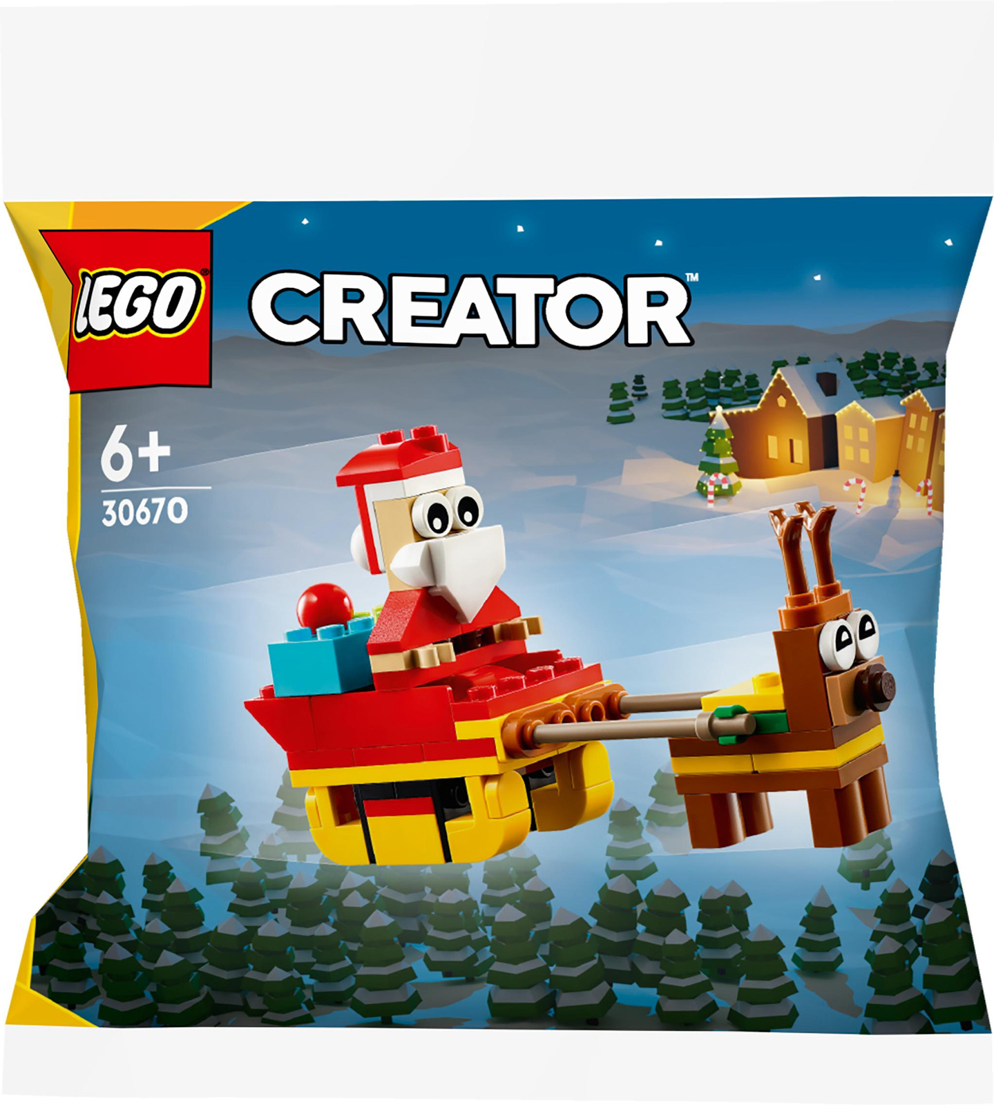 Lego Creator 30670 Przejażdżka saniami Świętego Mikołaja