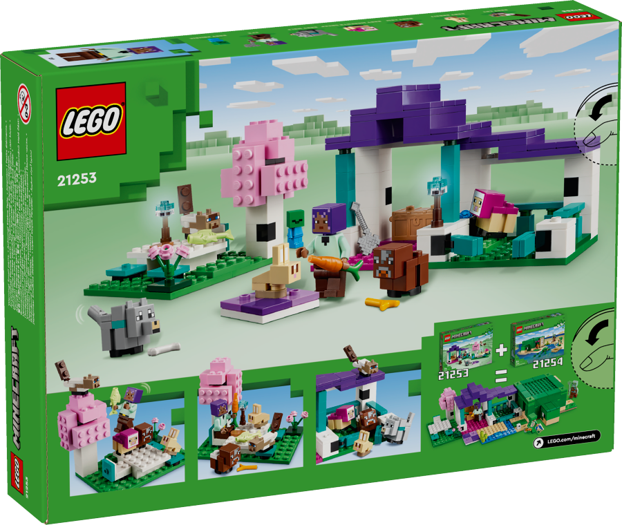 LEGO MINECRAFT Rezerwat zwierząt 21253