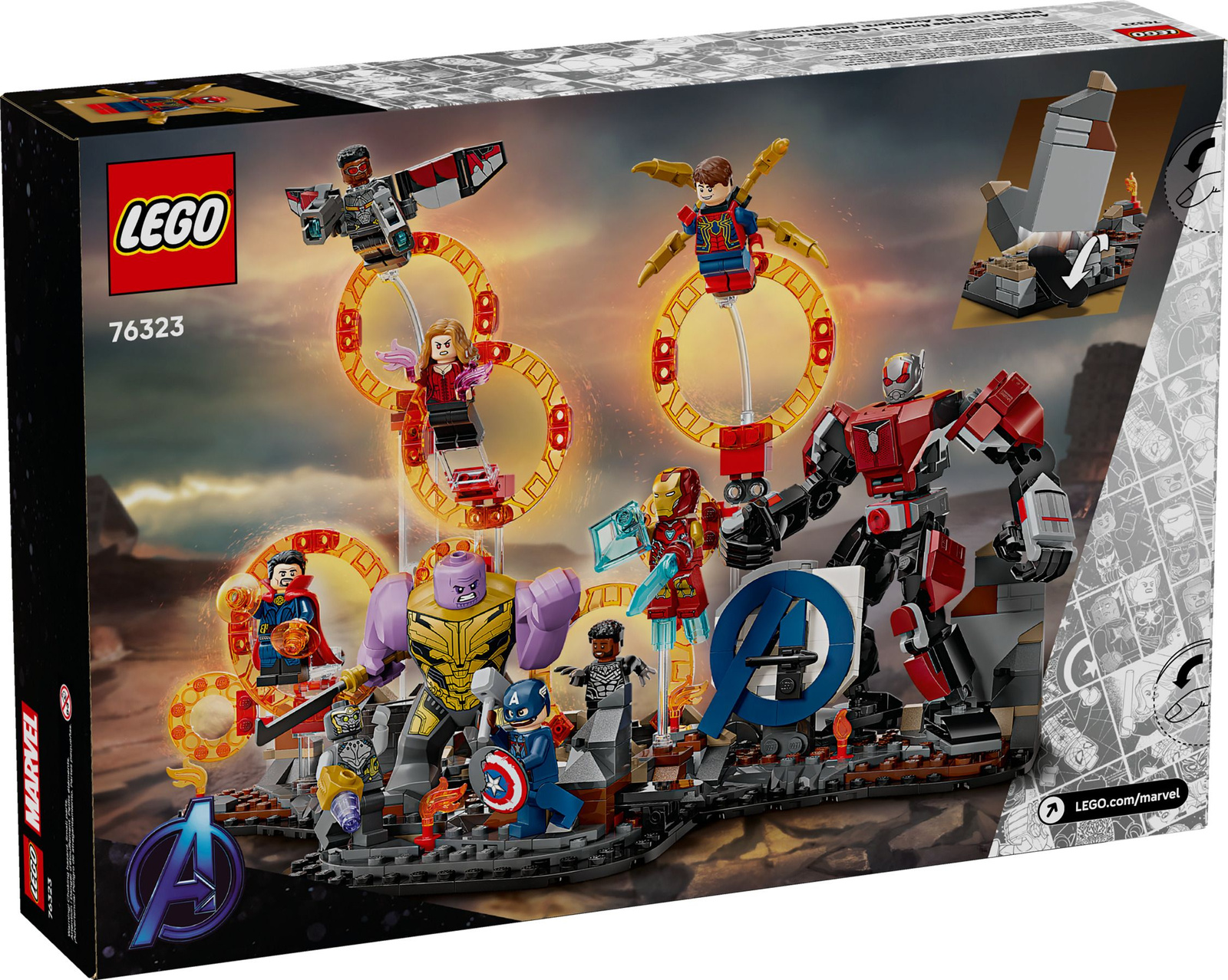 Lego Super Heroes 76323  Avengers: Koniec Gry- Ostateczna Bitwa