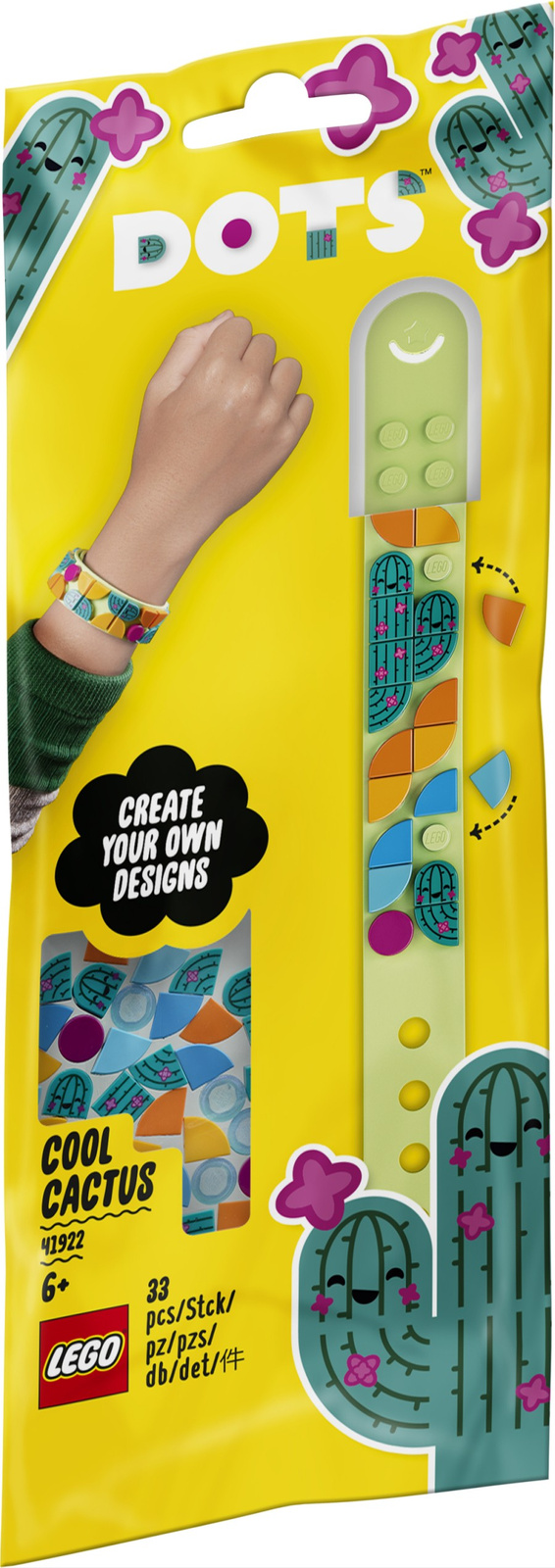 LEGO DOTS  Bransoletka z kaktusem 41922