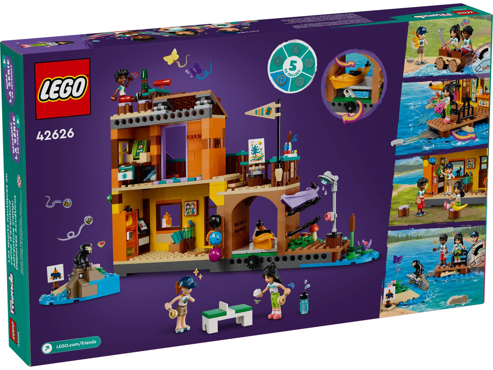 Lego Friends 42626 Sporty wodne na obozie kempingowym