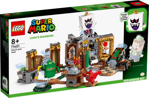 LEGO SUPER MARIO Zestaw rozszerzający Zabawa w straszonego w rezydencji Luigiego™ 71401