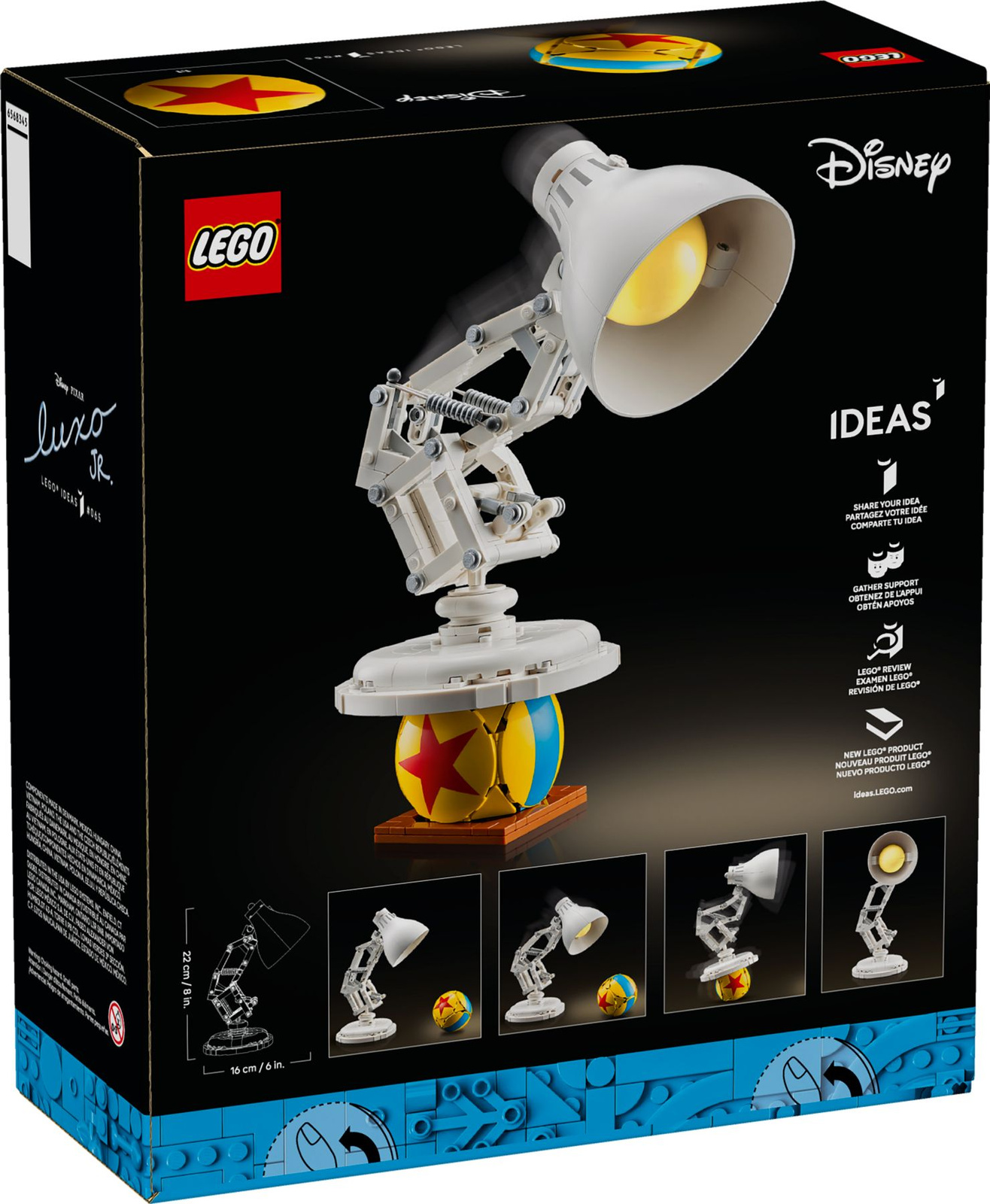 Lego Ideas 21357 Disney Pixar Luxo Jr.