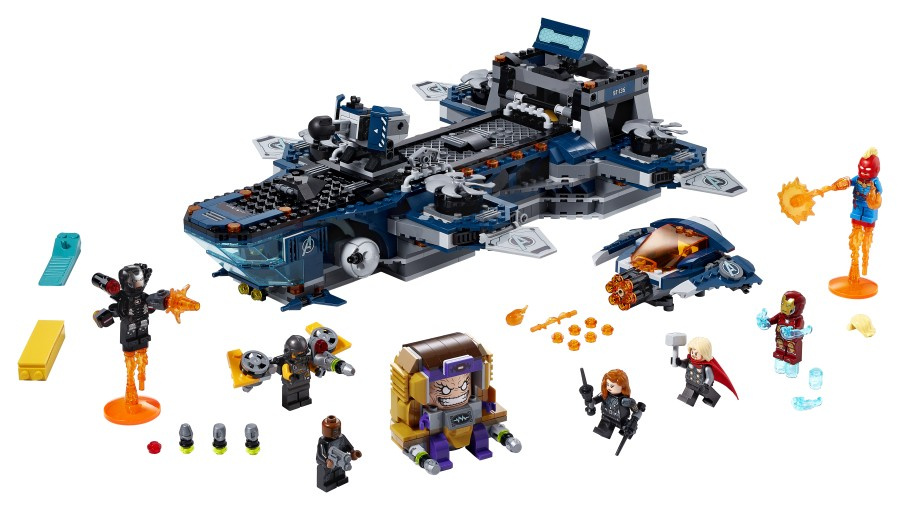 LEGO SUPER HEROES  Avengers Lotniskowiec 76153