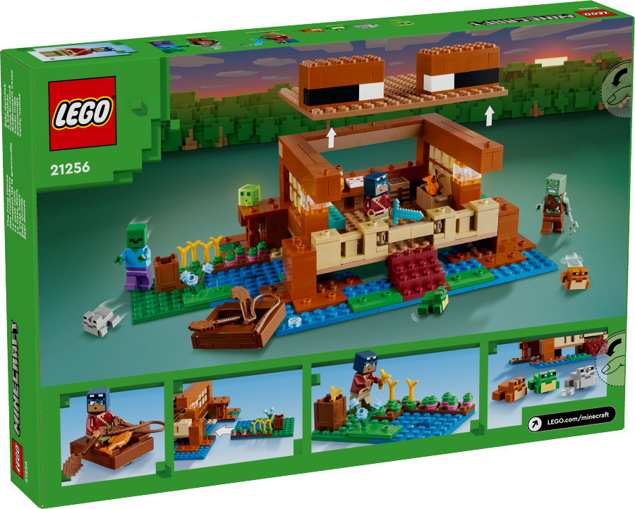 LEGO MINECRAFT Żabi domek 21256