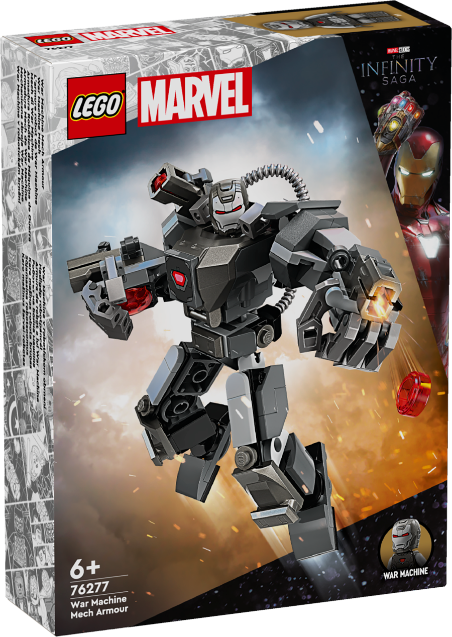 LEGO MARVEL Mechaniczna zbroja War Machine 76277