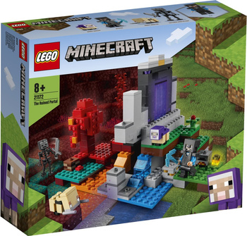 LEGO  MINECRAFT  Zniszczony portal 21172