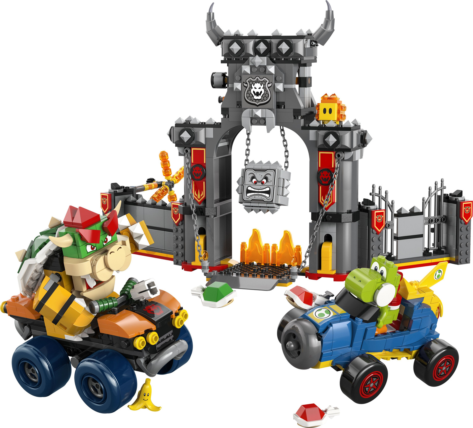 Lego Super Mario 72039  Mario Kart Bowser i jego zamek