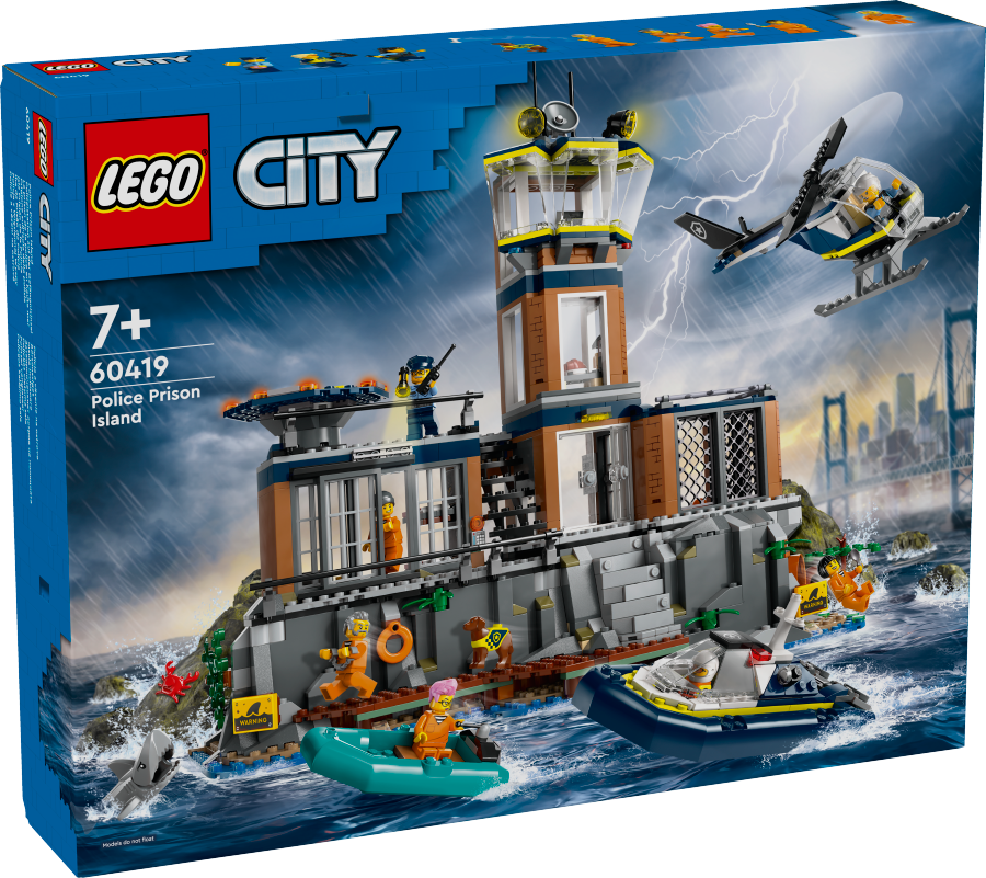 LEGO CITY Policja z Więziennej Wyspy 60419