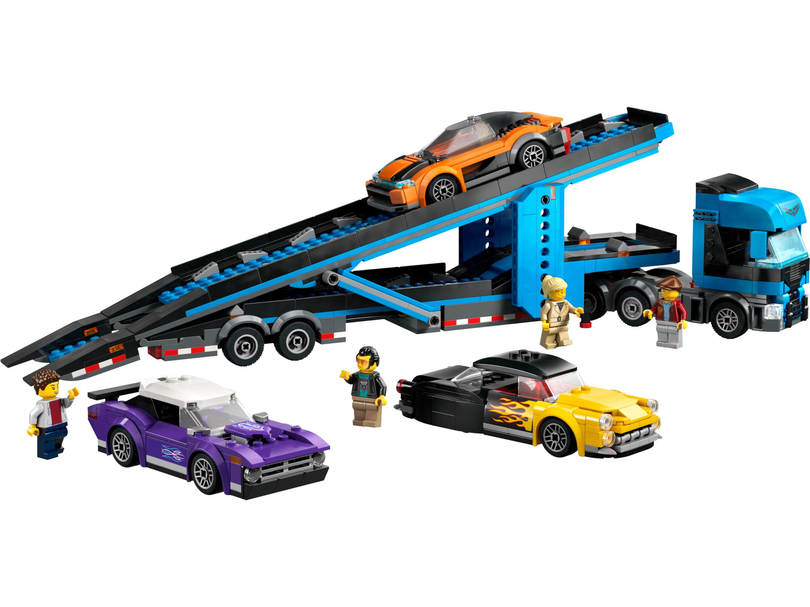 Lego City 60408 Laweta z samochodami sportowymi