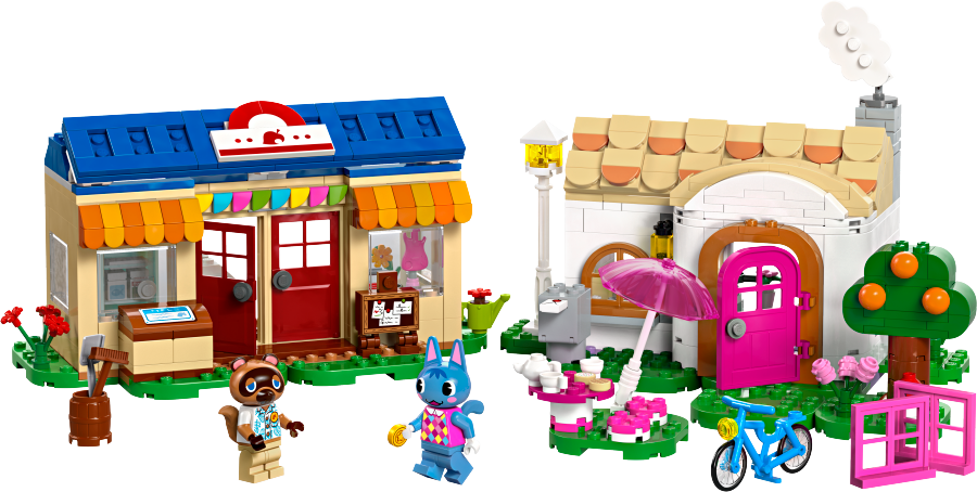 LEGO ANIMAL CROSSING Nook's Cranny i domek Rosie 77050