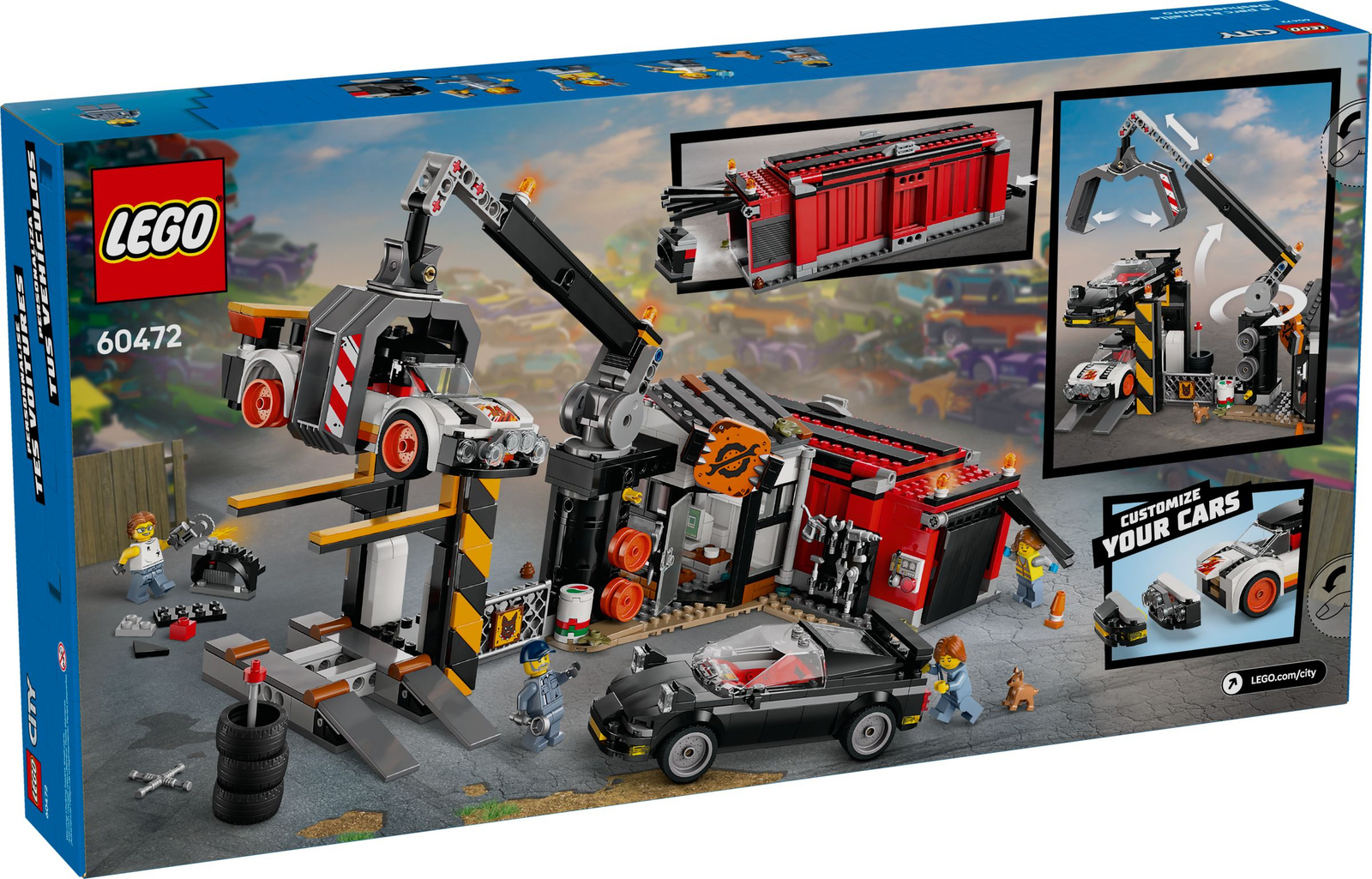 Lego City 60472 Złomowisko z samochodami