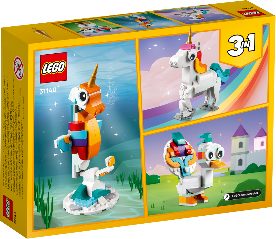 LEGO CREATOR Magiczny jednorożec 31140