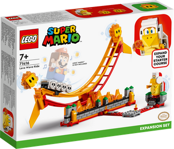 LEGO SUPER MARIO Przejażdżka po fali lawy – zestaw rozszerzający 71416