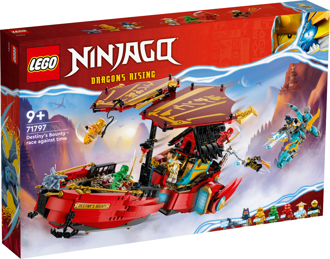 LEGO NINJAGO Perła Przeznaczenia — wyścig z czasem 71797
