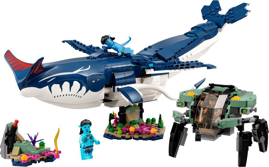 LEGO AVATAR Payakan the Tulkun i mech-krab 75579
