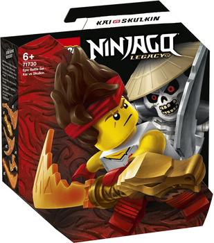 LEGO NINJAGO  Epicki zestaw bojowy — Kai kontra Skulkin 71730