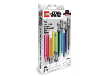 Zestaw długopisów LEGO 53116 Miecz świetlny STAR WARS żelowe (10szt.)