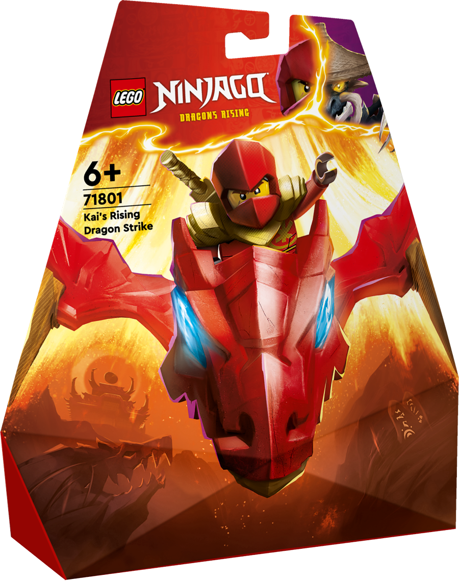 LEGO NINJAGO Atak powstającego smoka Kaia 71801