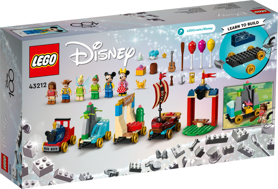 LEGO DISNEY Disney — pociąg pełen zabawy 43212