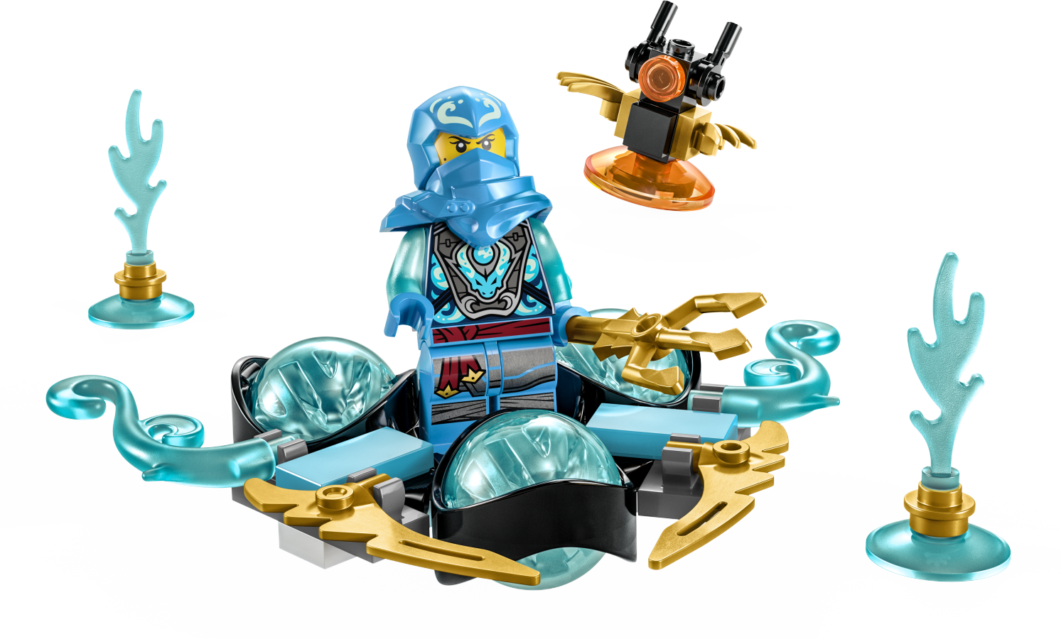 lego ninjago Smocza moc Nyi — driftowanie spinjitzu 71778