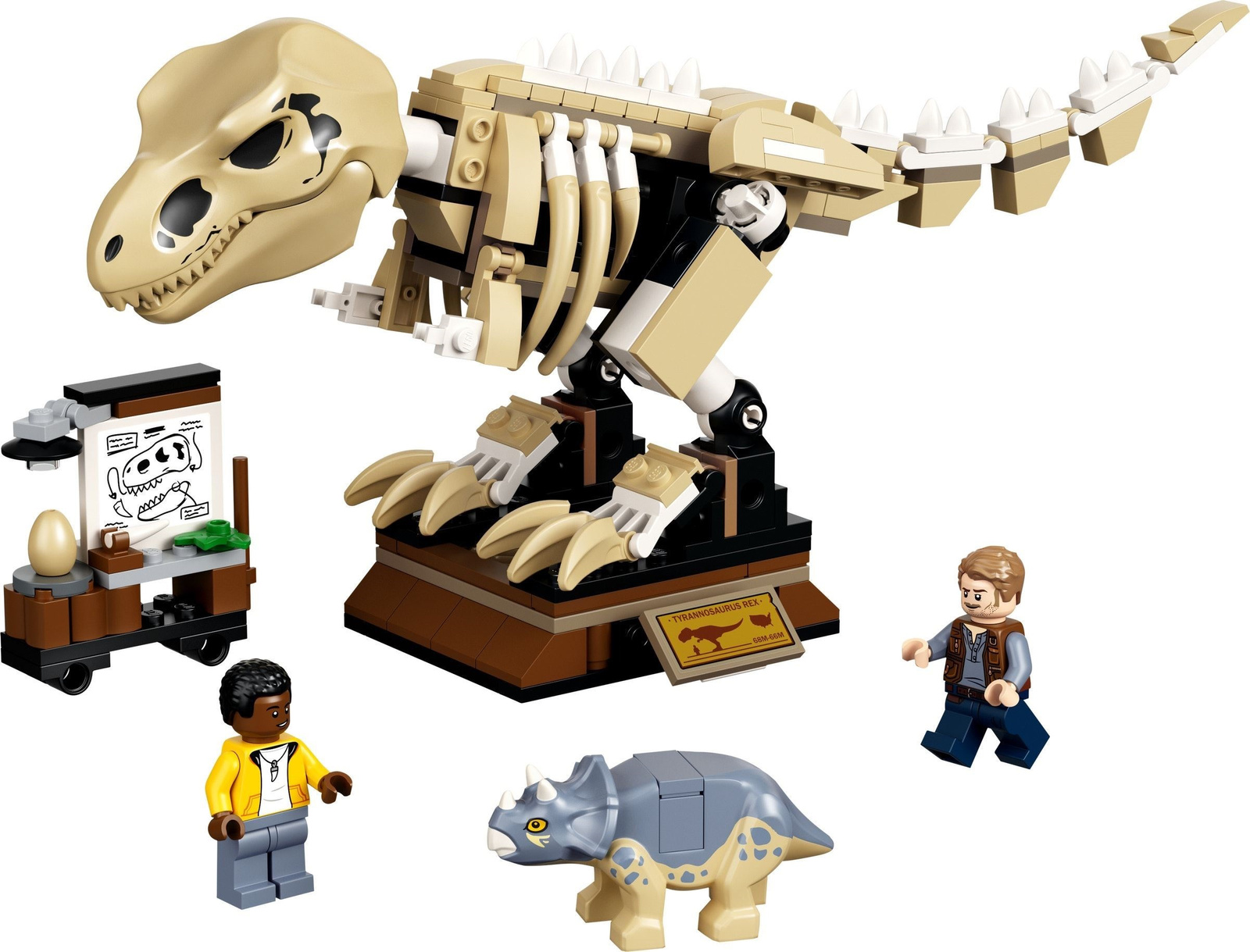 LEGO JURASSIC WORLD  Wystawa skamieniałości tyranozaura 76940