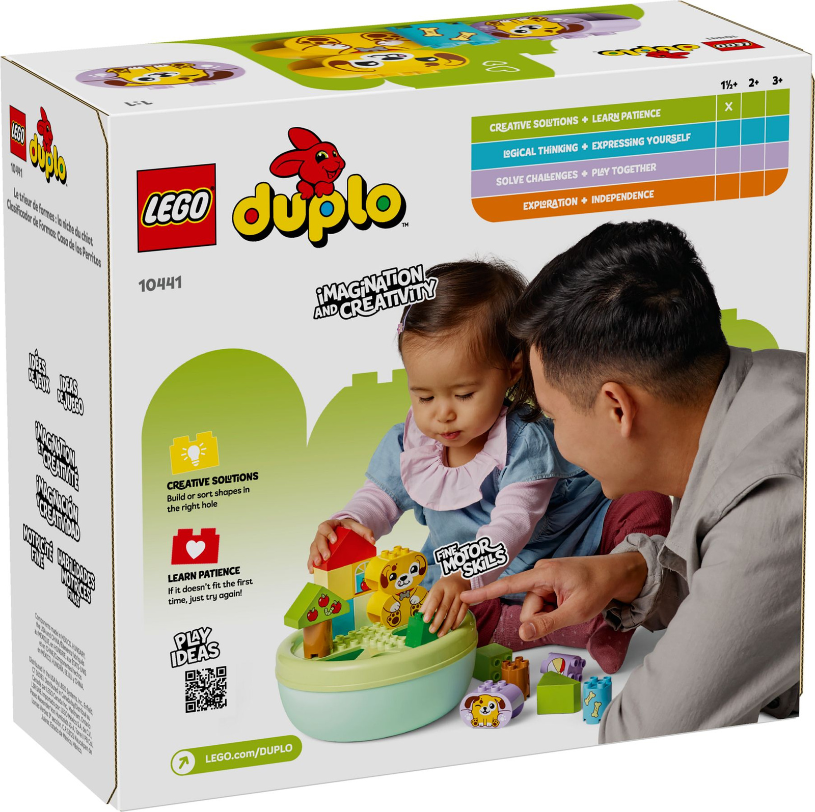 Lego Duplo 10441 Sorter kształtów: dom szczeniaczków