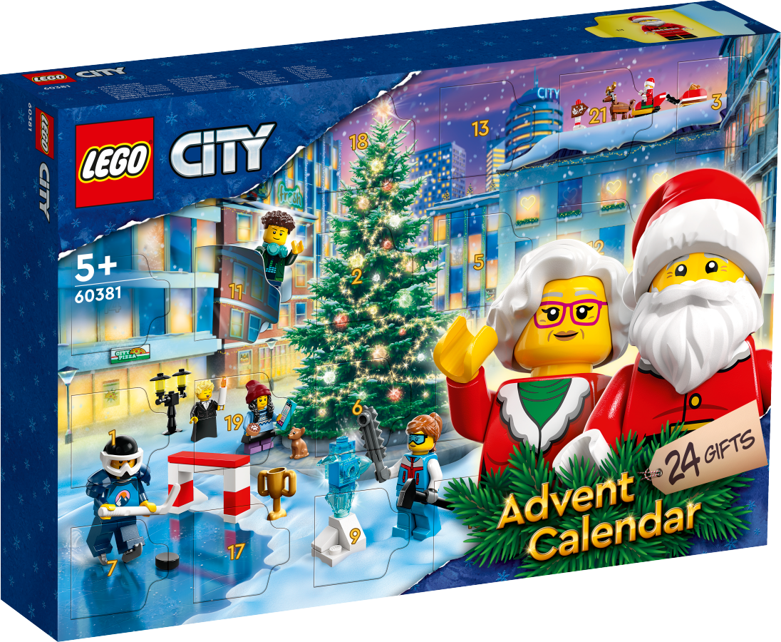 LEGO CITY Kalendarz adwentowy 2023 60381