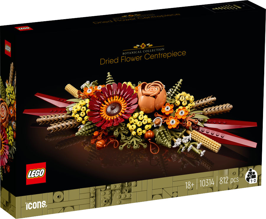 LEGO ICONS Stroik z suszonych kwiatów 10314