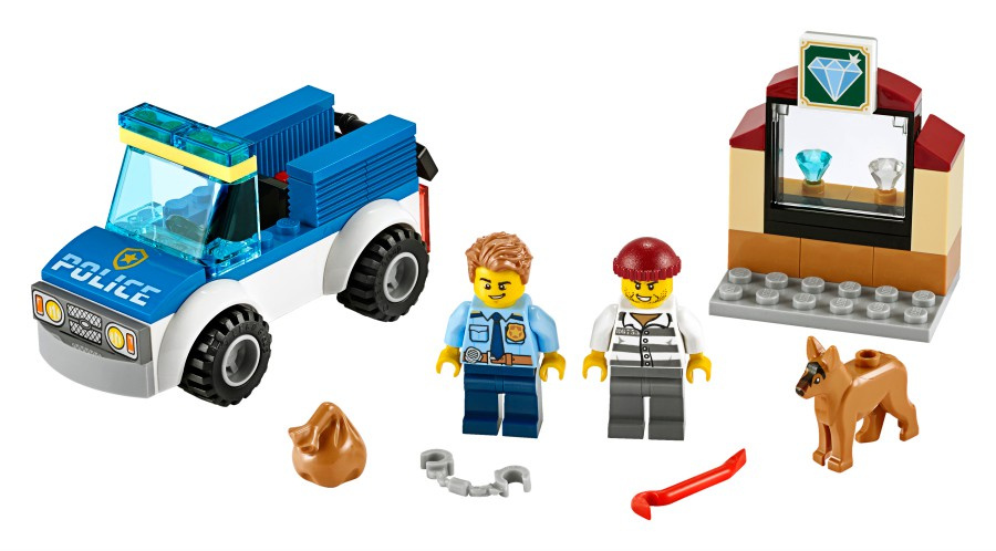 LEGO CITY Oddział policyjny z psem  60241