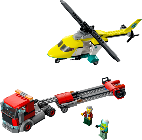 LEGO CITY Laweta helikoptera ratunkowego 60343
