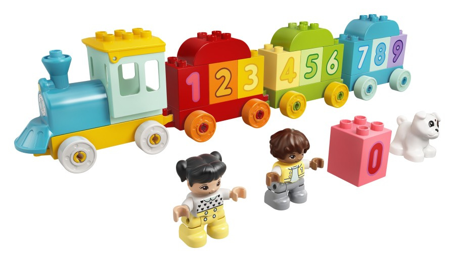 LEGO DUPLO Pociąg z cyferkami — nauka liczenia 10954