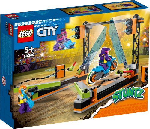 LEGO CITY Wyzwanie kaskaderskie: ostrze 60340